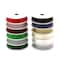 Gwen Studios 3/8&#x22; x 3yd. Metallic Holiday Ribbon Pack, 12ct.